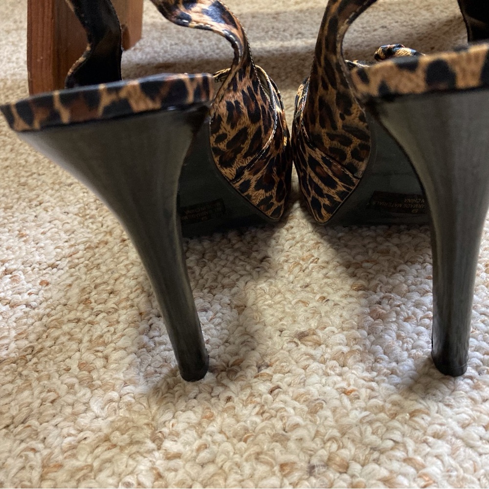 Charlotte Russe Brown and Black Heels